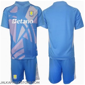 Aston Villa Maalivahti Kolmaspaita Lapsille 2024-25 Lyhythihainen (+ shortsit)